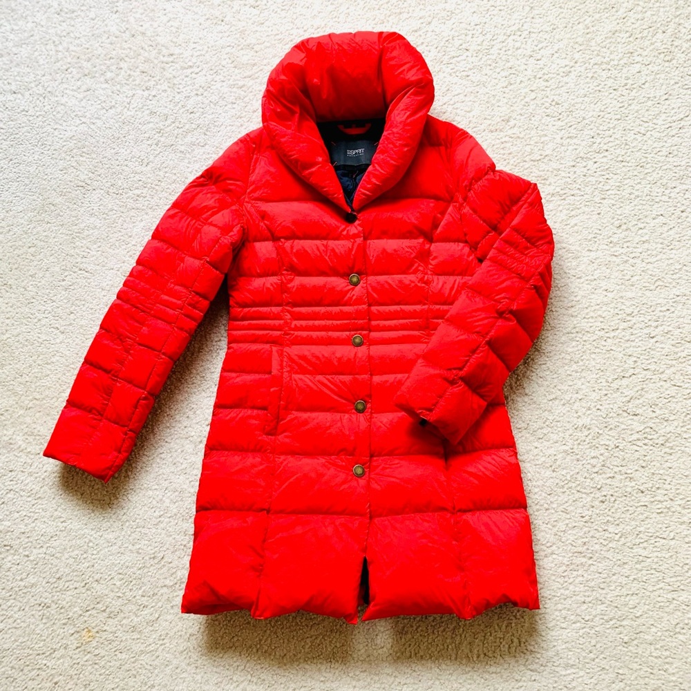 Red Puffer Jacket